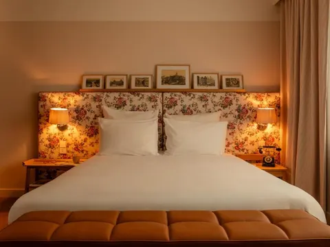 Interieur van 9Hotel Chelton in Brussel