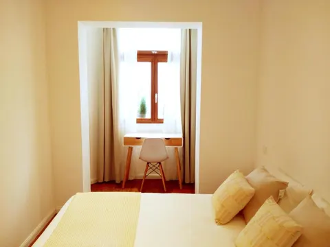 Kamer met keuken en warme inrichting in De Mot B&B, Etterbeek