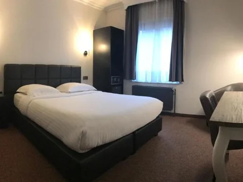 Tweepersoonskamer van Hotel Chantecler, Brussel