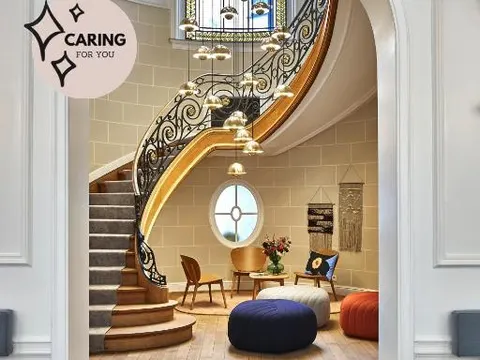 Interior de Hygge Hotel en Bruselas