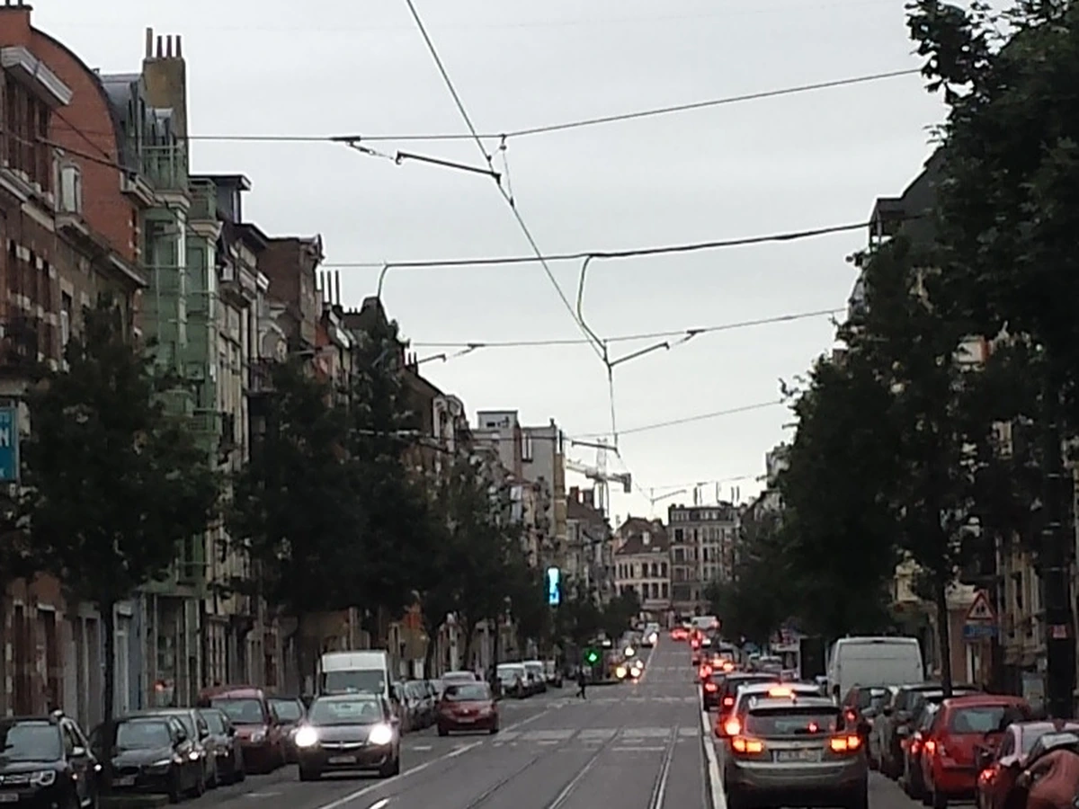 Woonstraat in Etterbeek, Brussel